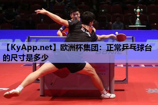 欧洲杯集团：正常乒乓球台的尺寸是多少